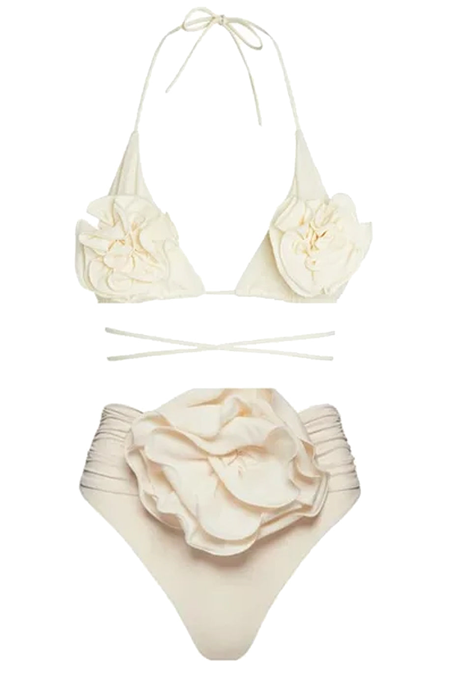 Rosita Μπικίνι Μαγιό με Λουλούδια | Γυναικεία Μαγιό - Swimwear Bikini | Rosita Triangle Flower Bikini