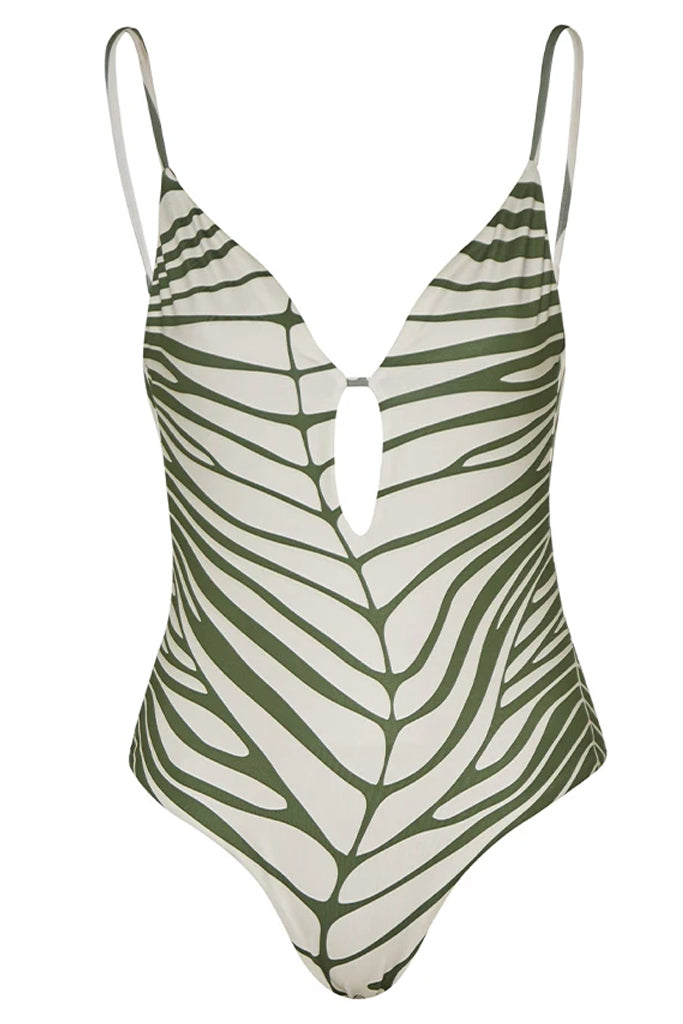 Botanie Ολόσωμο Μαγιό και Παντελόνα Παρεό | Γυναικεία Μαγιό - Ολόσωμα - Swimwear | Botanie One Piece Swimsuit with Pants Set