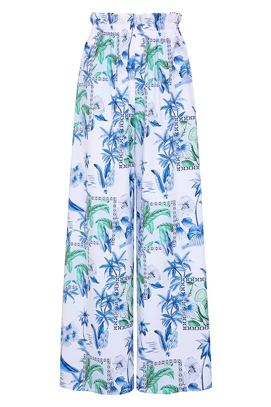 Azure Escape Μπικίνι Μαγιό και Παντελόνα Σετ | Μαγιό - Μπικίνι - Swimwear Bikini | Azure Escape Bikini and Pareo Pants Set