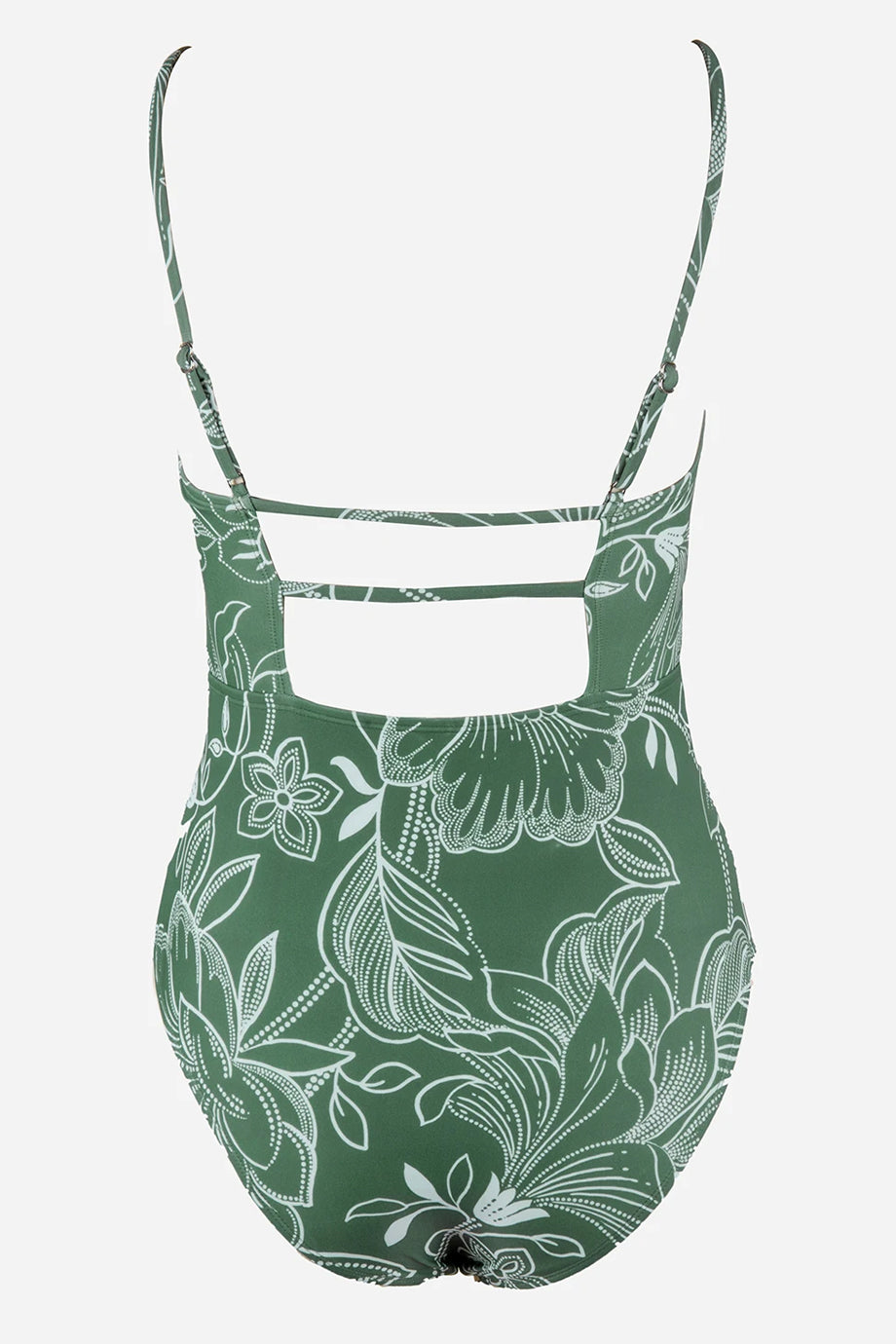 Selva Fleur Φλοράλ Ολόσωμο Μαγιό | Γυναικεία Μαγιό - Swimwear | Selva Fleur Mint Floral Swimsuit