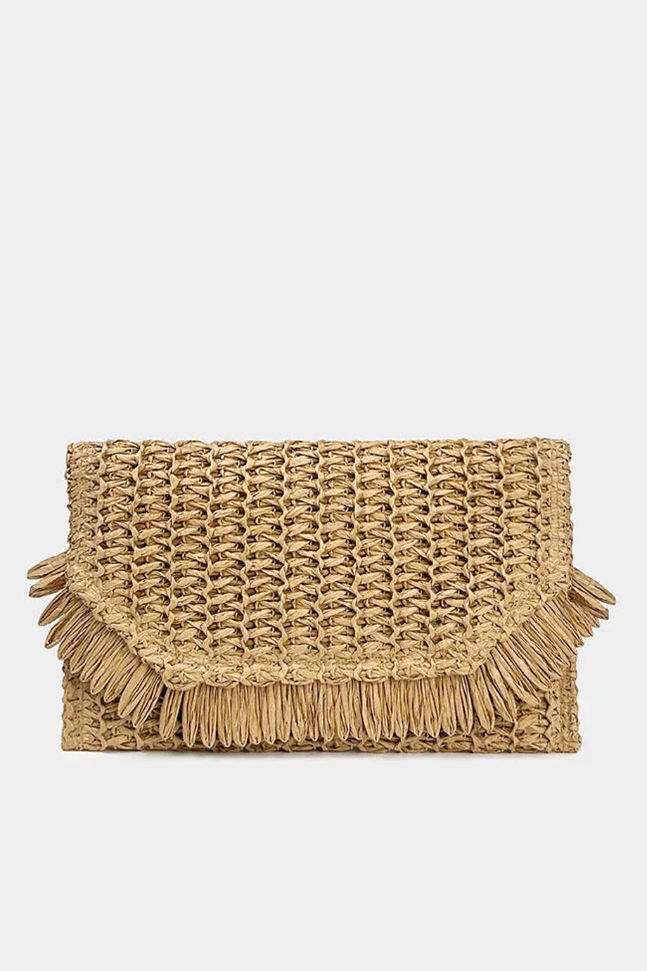 Sisal Ψάθινo Τσαντάκι Clutch | Ψάθινες Τσάντες Straw Clutch Bags | Sisal Rafia Clutch Bag