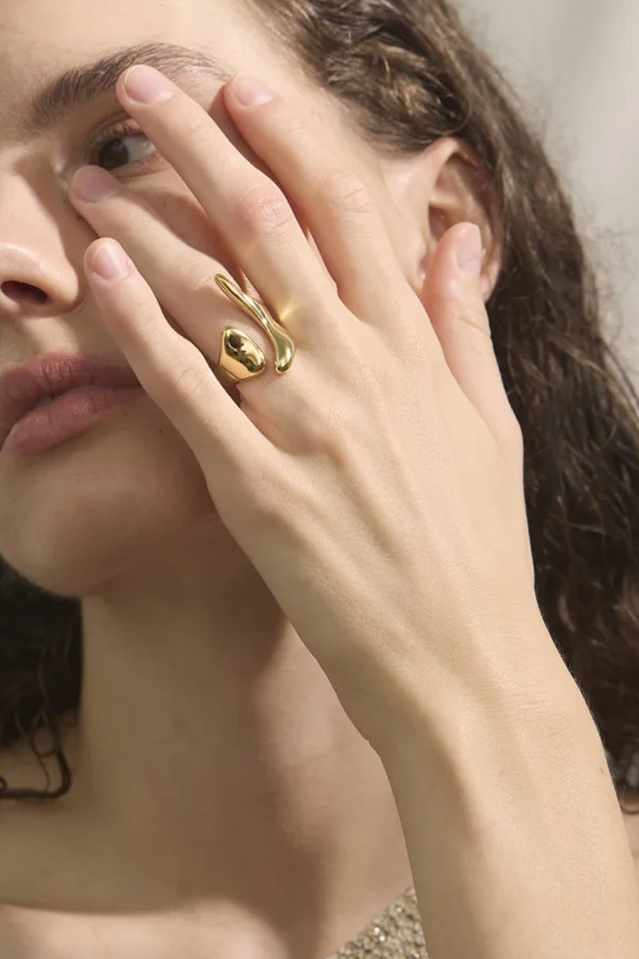 Lunave Δαχτυλίδι με Γλυπτό Σχέδιο | Κοσμήματα - Δαχτυλίδια - Jewelry Rings | Lunave Sculptural Ring