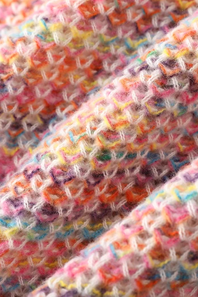 Honoria Ροζ Πλεκτή Ζακέτα | Γυναικεία Ρούχα - Πλεκτές Ζακέτες | Honoria Pink Knit Sweater