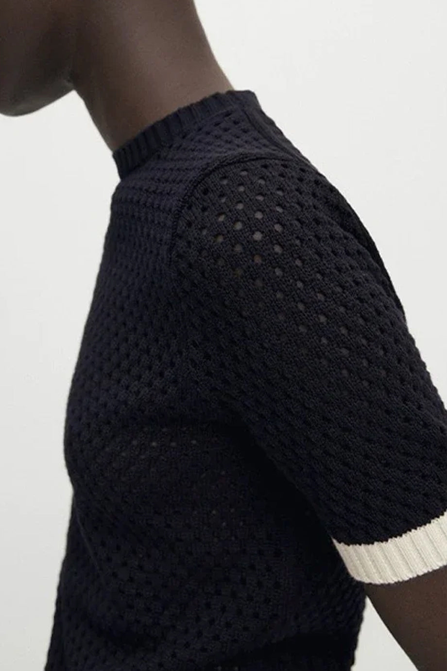 Daphne Πλεκτό Τοπ με Ριπ Λεπτομέρειες | Τοπ, Μπλούζες Knits Knitwear| Daphne Knit Top with Rib Details