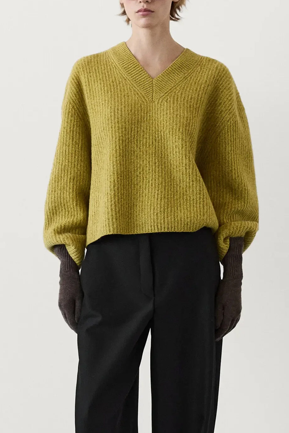 Clarette Πουλόβερ με Λαιμόκοψη V | Τοπ, Μπλούζες Knits Knitwear| Clarette V-Neck Knit Sweater