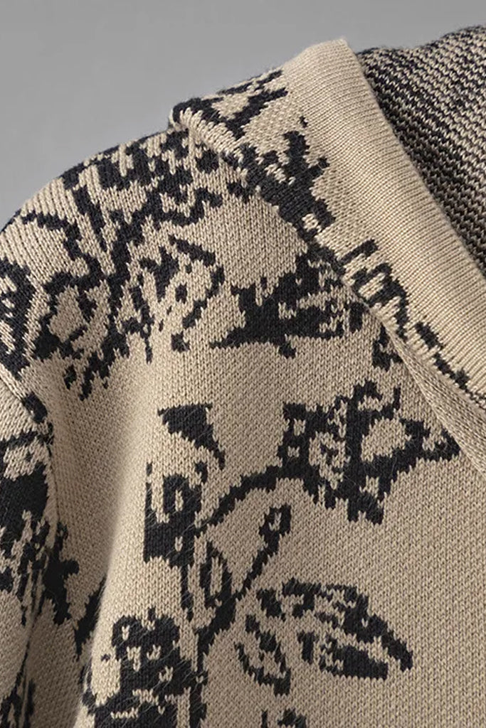 Set giacca e pantaloni lavorati a maglia Bertille