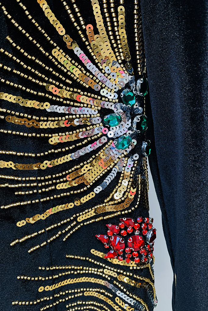 Carmilia Μαύρο Μίνι Φόρεμα με Κεντήματα | Γυναικεία Φορέματα - Βραδινά | Carmilia Black Mini Embelished Dress