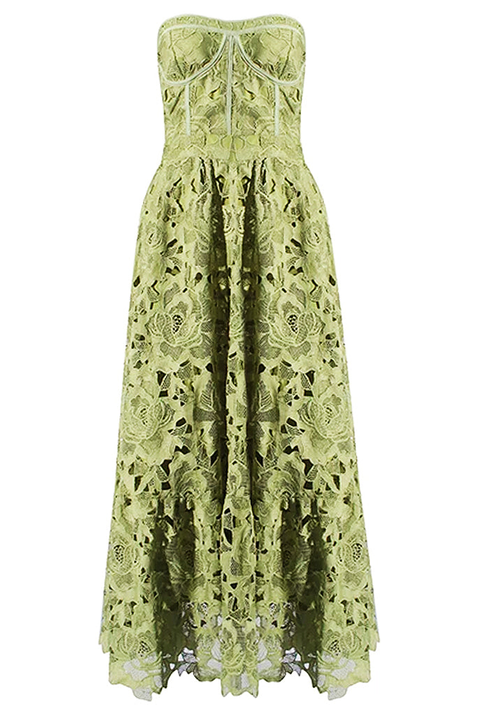 Eulalia Στράπλες Φόρεμα με Δαντέλα | Φορέματα - Dresses | Eulalia Lace Strapless Dress