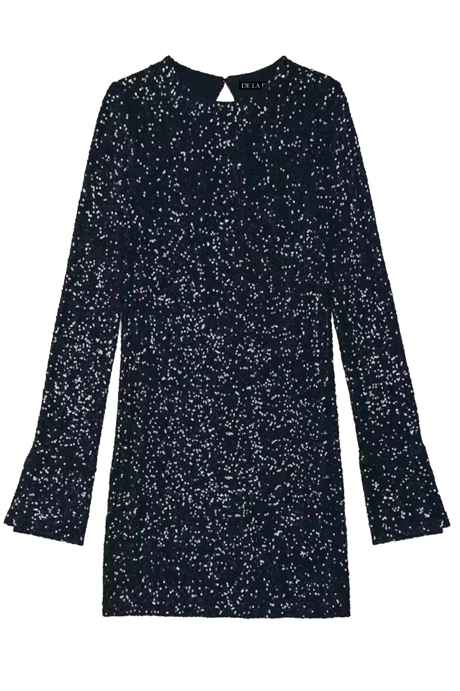 Arlisane Sequined Open Back Dress