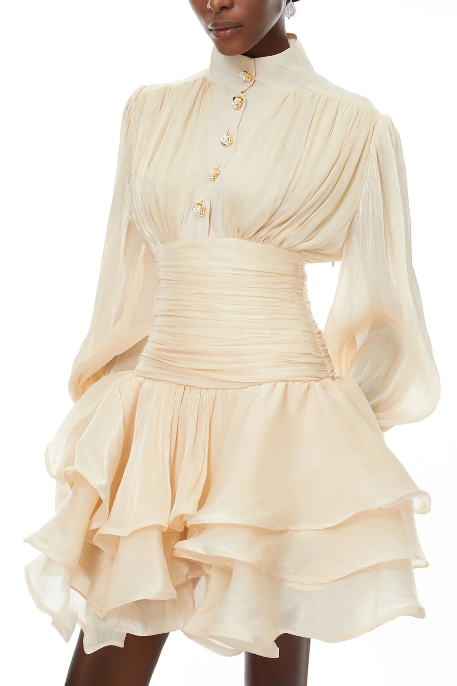 Virelle Ruffle Dress