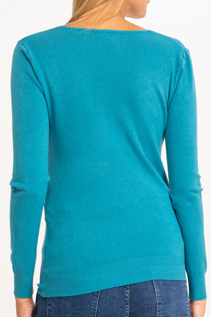 Cartima Πλεκτό Τοπ με Βισκόζη | Μπλούζες - Πουλόβερ -  Πλεκτά - Knitwear Cartima Plain Knit Viscose Top