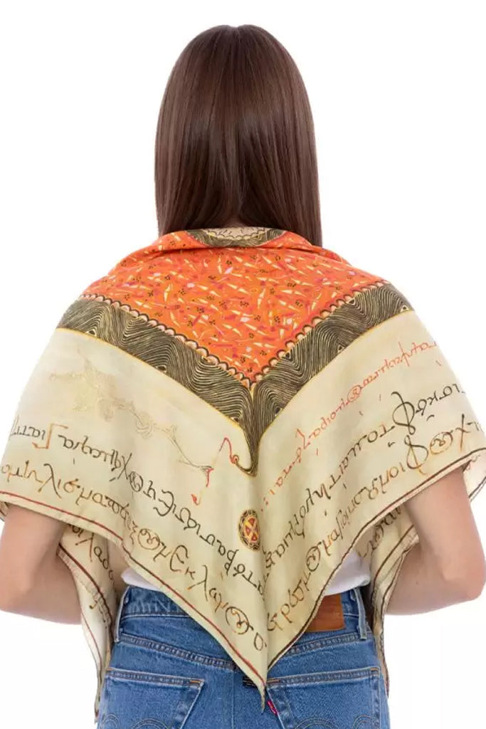 Poetry Μεταξωτό Φουλάρι - Mantility | Φουλάρια Scarves | Poetry Silk Scarf