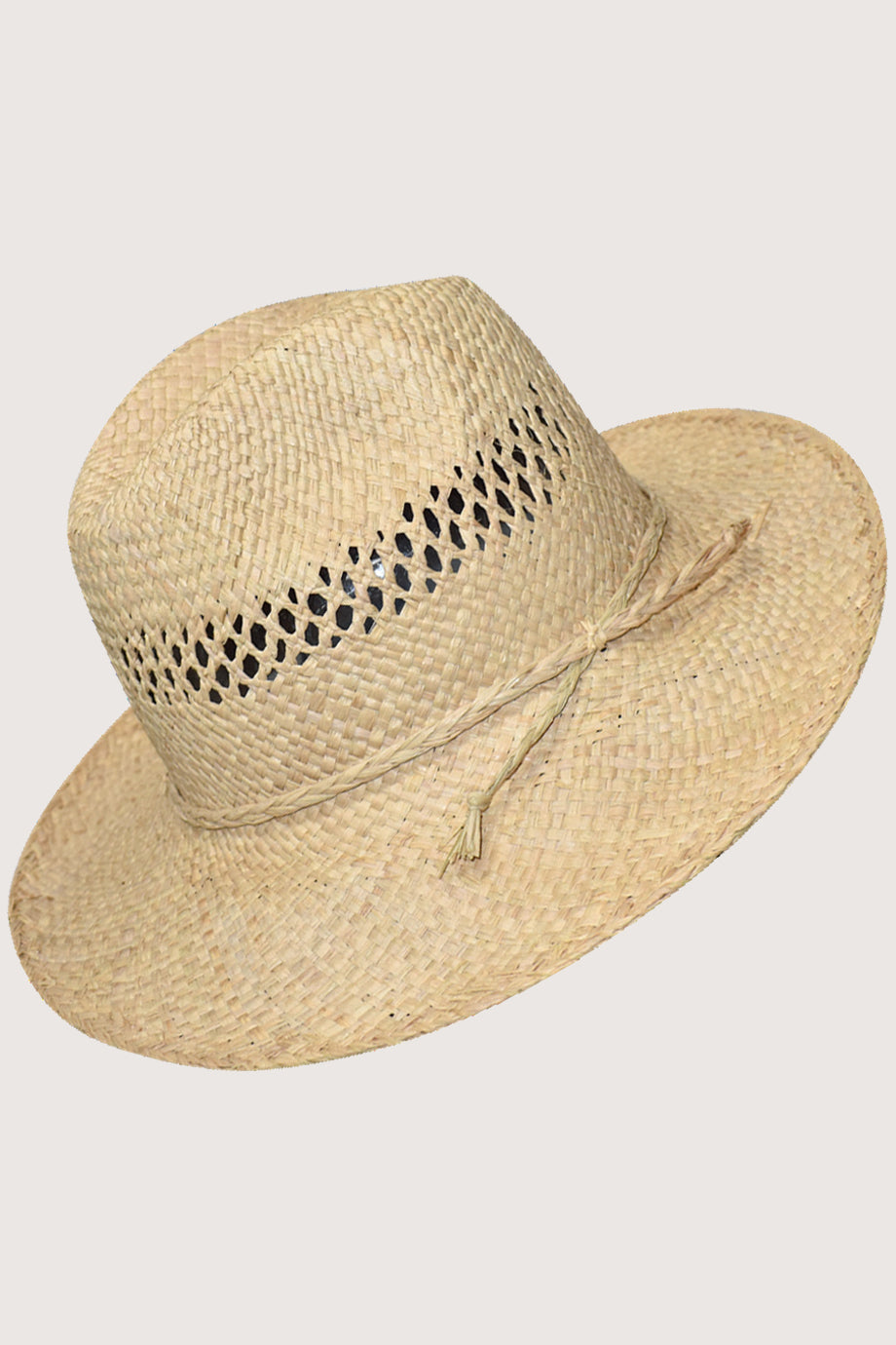 Agerta Ivory Handmade Madagascar Hat