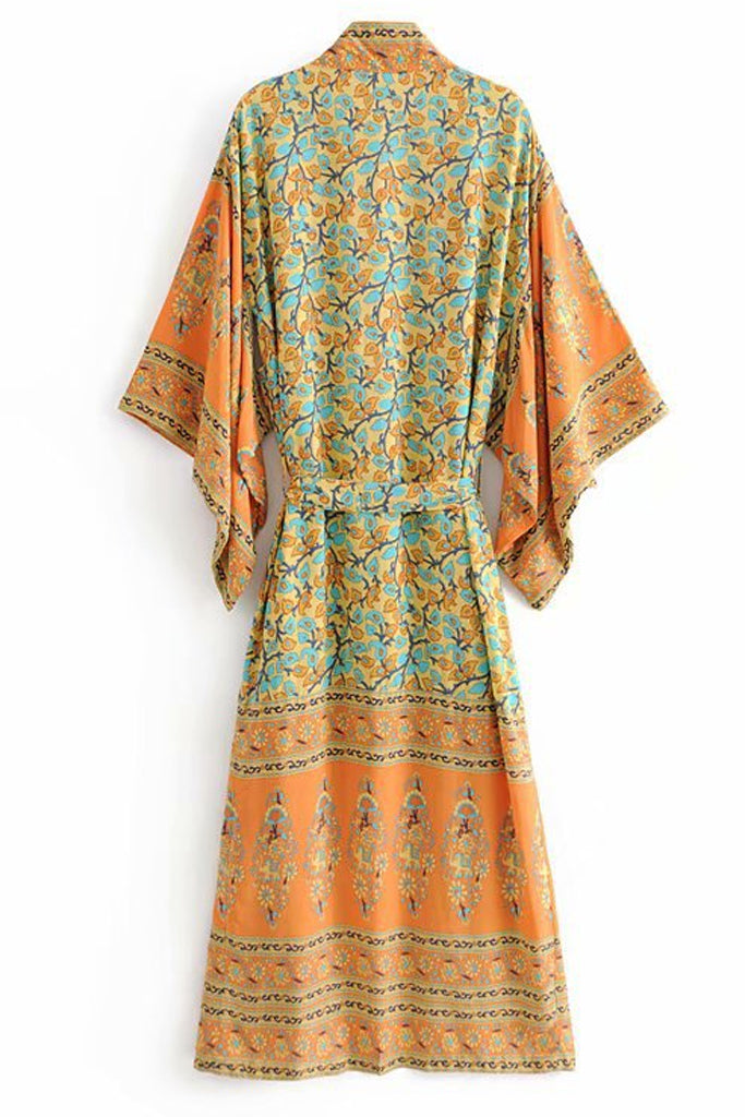 Yua Πολύχρωμο Εμπριμέ Κιμονό | Γυναικεία Ρούχα - Beachwear - Loungewear