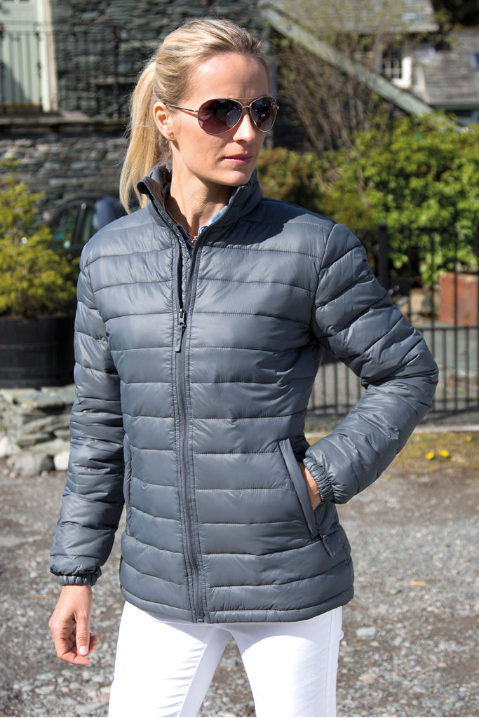 Molty Γκρι Αδιάβροχο Μπουφάν με Θερμομόνωση | Γυναικεία Ρούχα - Μπουφάν