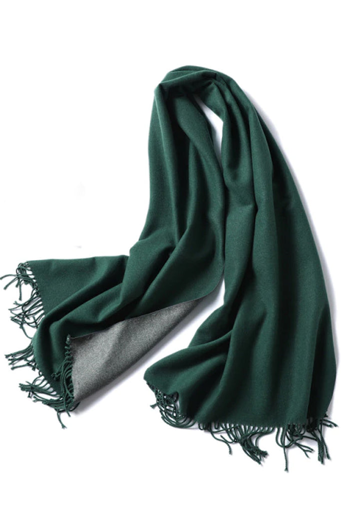 Sciarpa Malenia Grigio Beige Bicolore Sciarpa