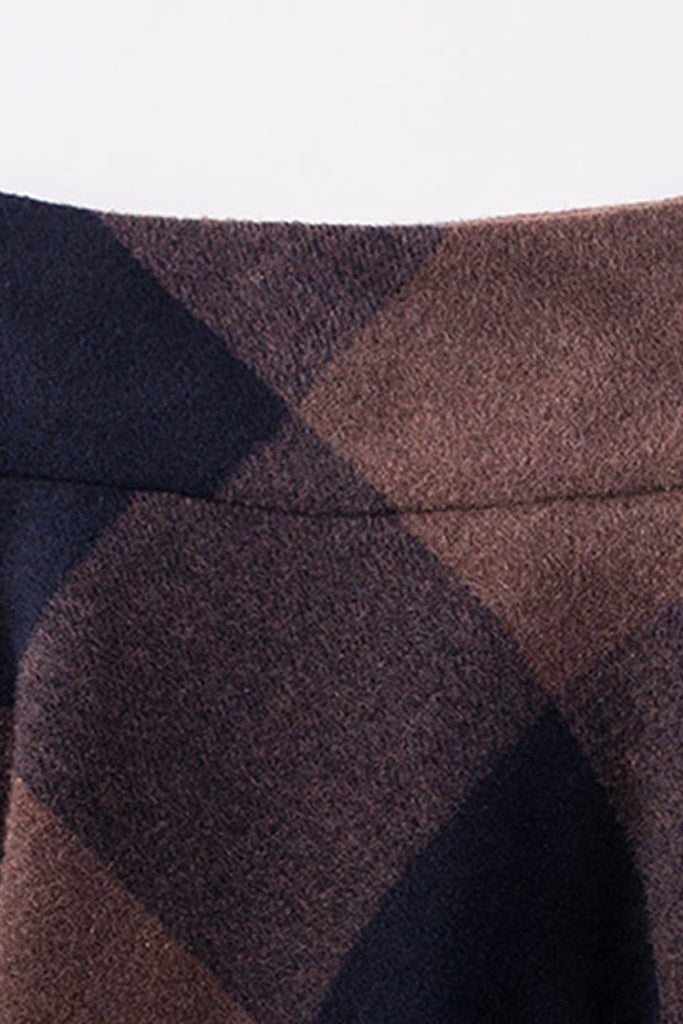 Candida Καρό Φούστα | Γυναικεία Ρούχα - Φούστες - Πλεκτά