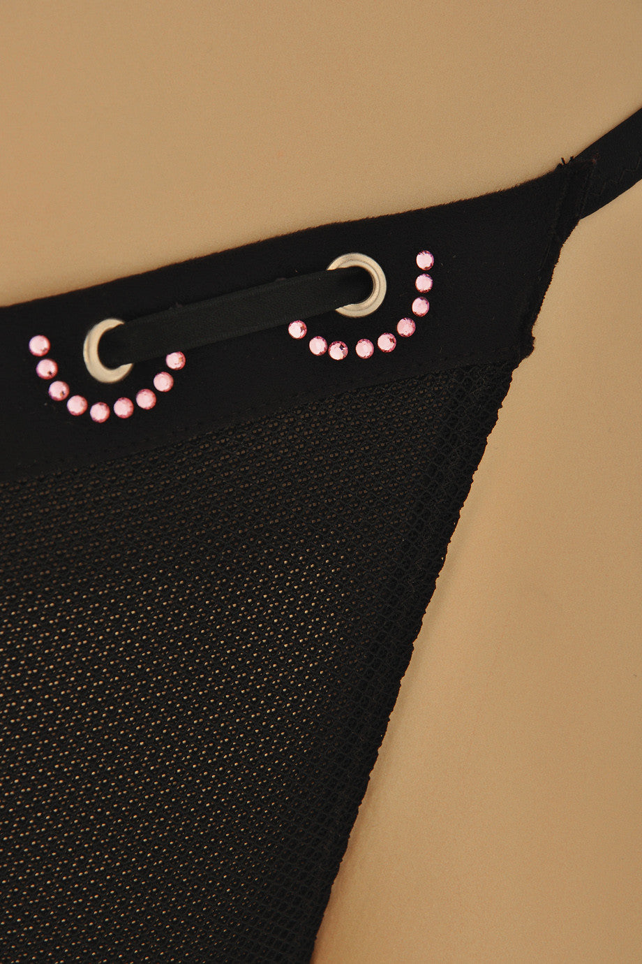 Διάφανο Μαύρο Στρινγκ - Argentovivo | Γυναικεία Εσώρουχα