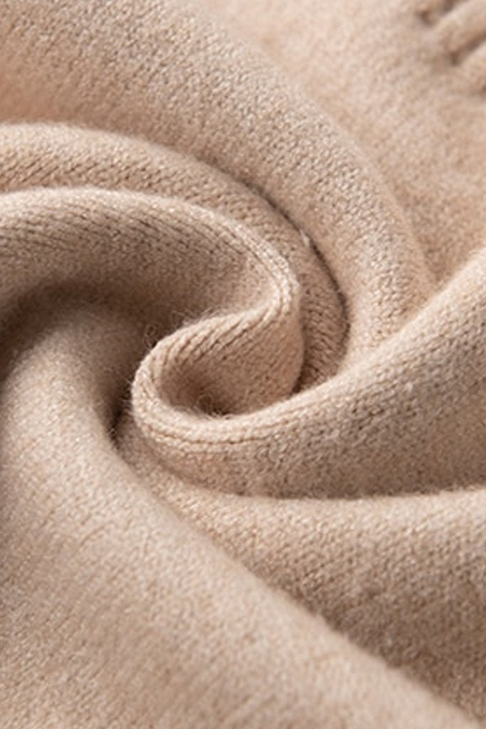 Sybil Ιβουάρ Πουλόβερ με Ζιβάγκο | Γυναικεία Ρούχα - Πουλόβερ