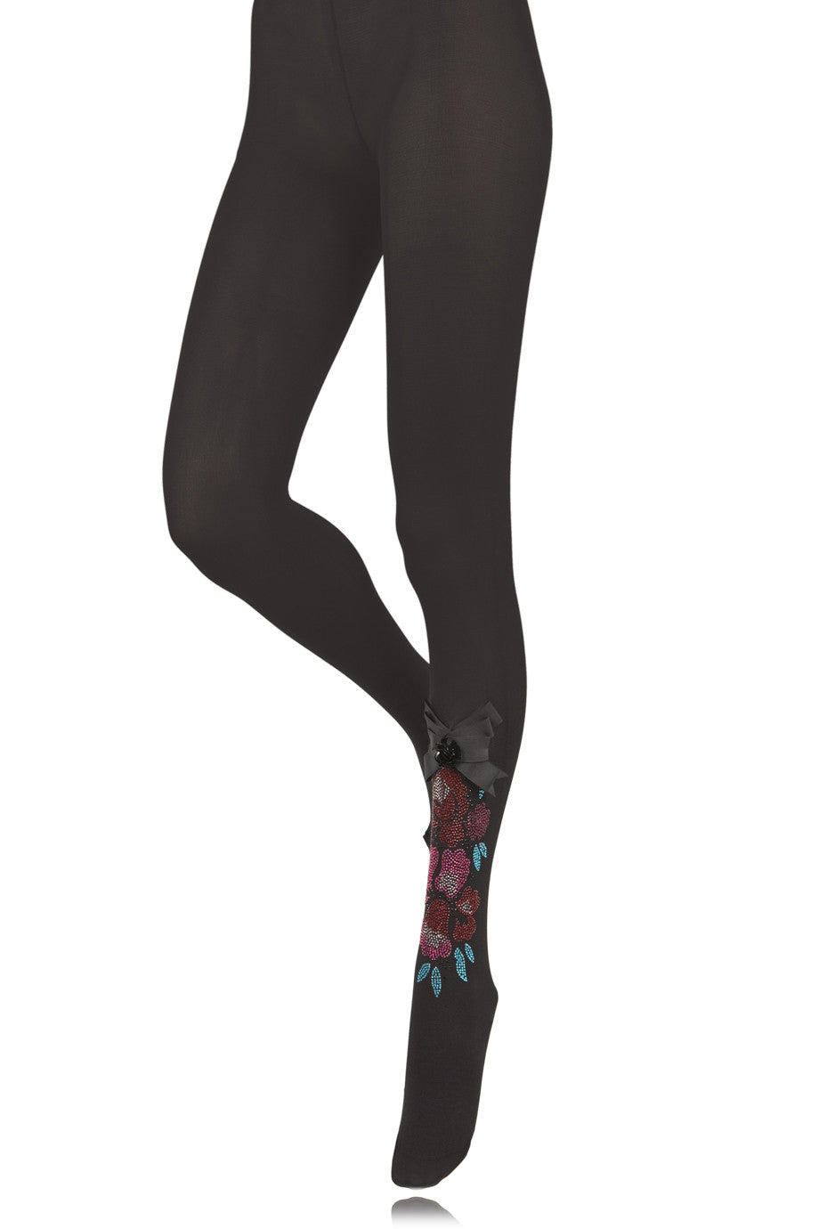 Μαύρο Καλσόν Λουλούδι | Καλσόν - BEBAROQUE