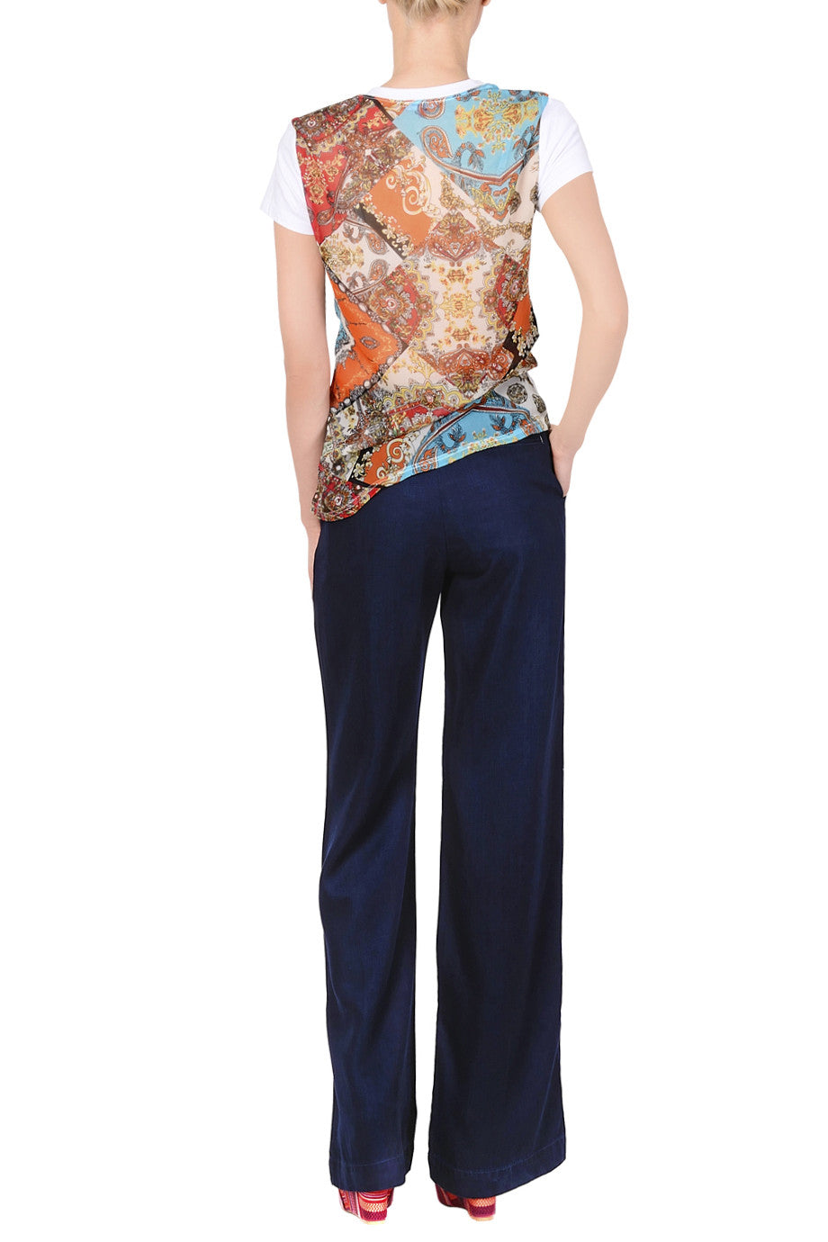 Carlos Miele Dark Denim Τζιν Παντελόνα | Γυναικεία Παντελόνια