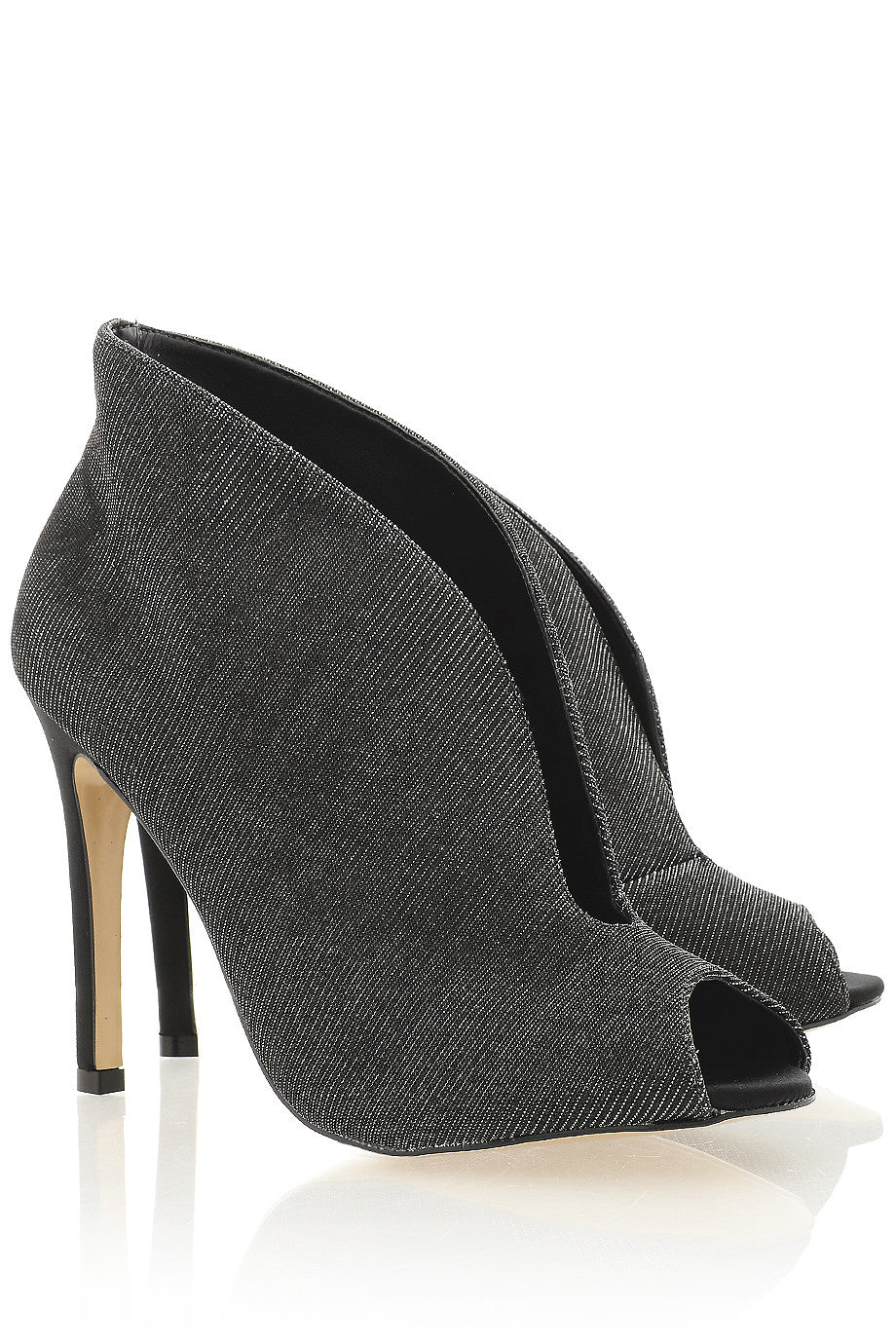 Ασημί Μεταλλιζέ Δερμάτινα Μποτάκια - Cecconello | Γυναικεία Παπούτσια