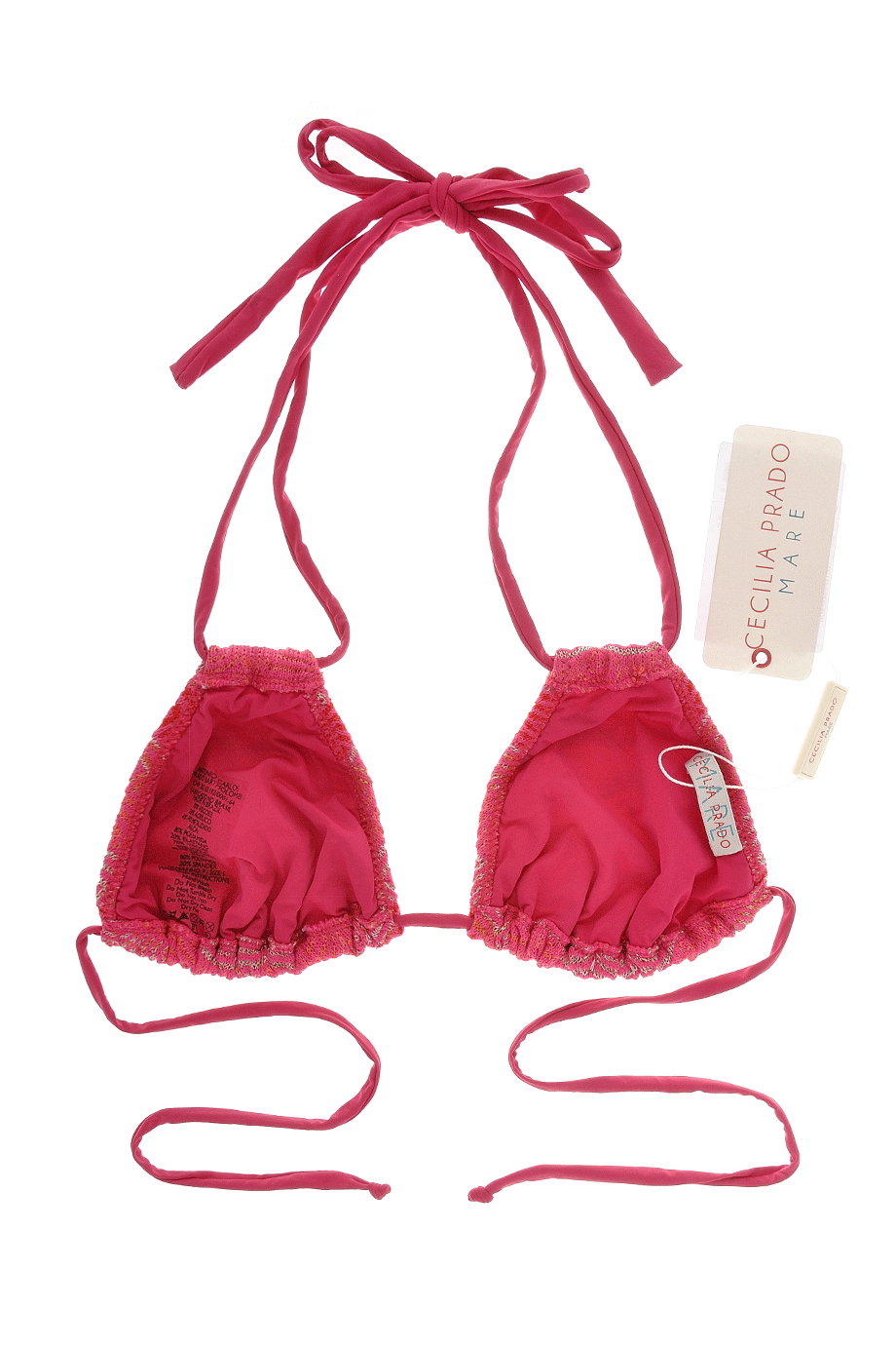 Ροζ Πλεκτό Μπικίνι - Cecilia Prado | Γυναικεία Μαγιό