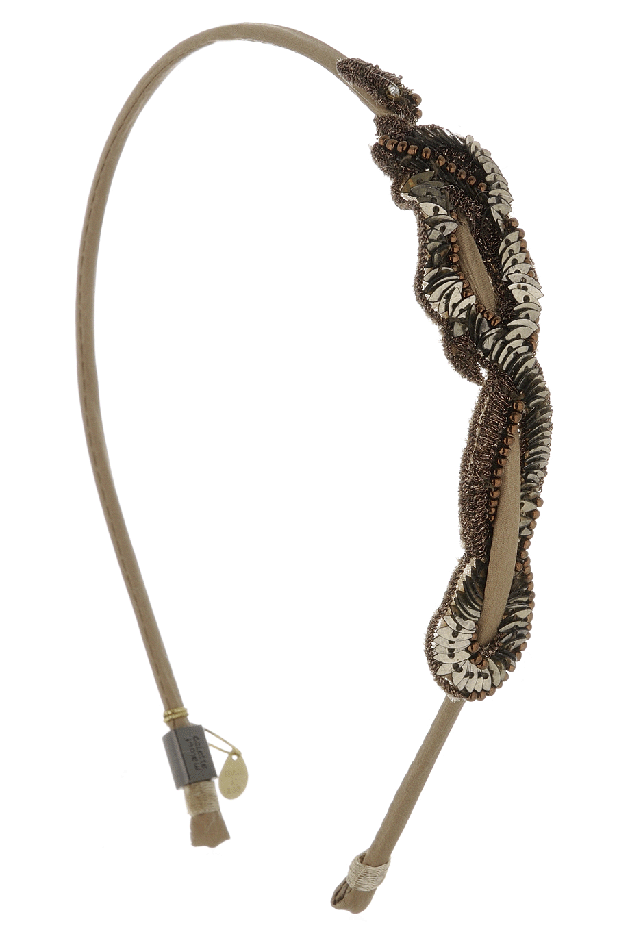 SERPENT Khaki Bronze Hair Clip