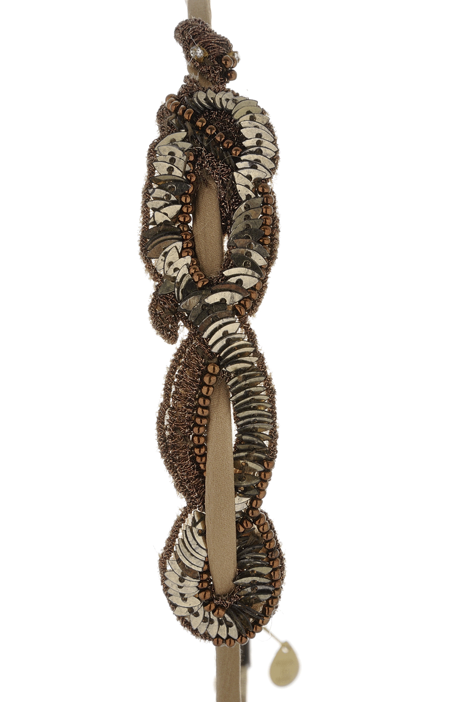 SERPENT Khaki Bronze Hair Clip