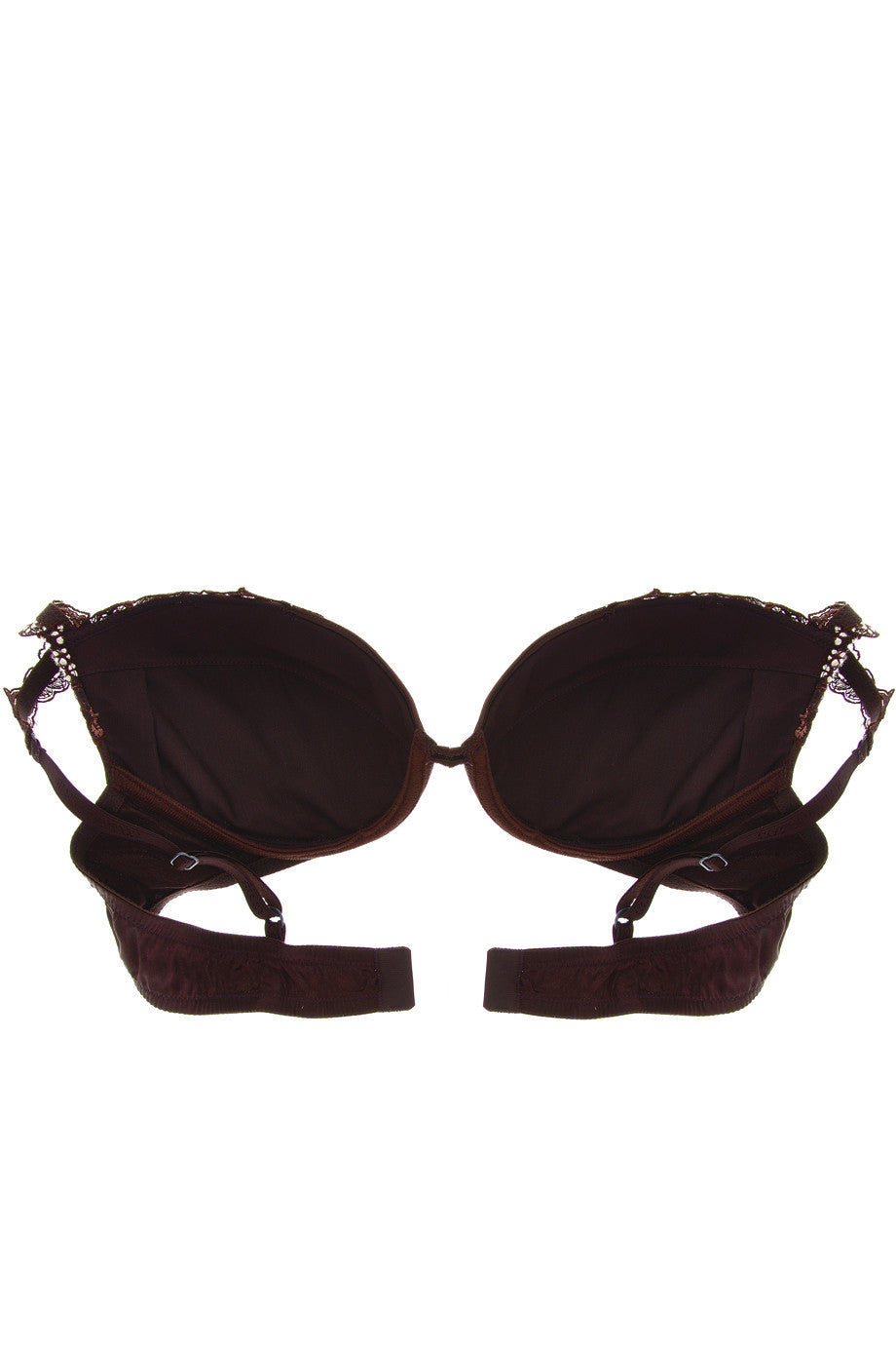 Καφέ Σατινέ Σουτιέν- Cotton Club | Γυναικεία Εσώρουχα