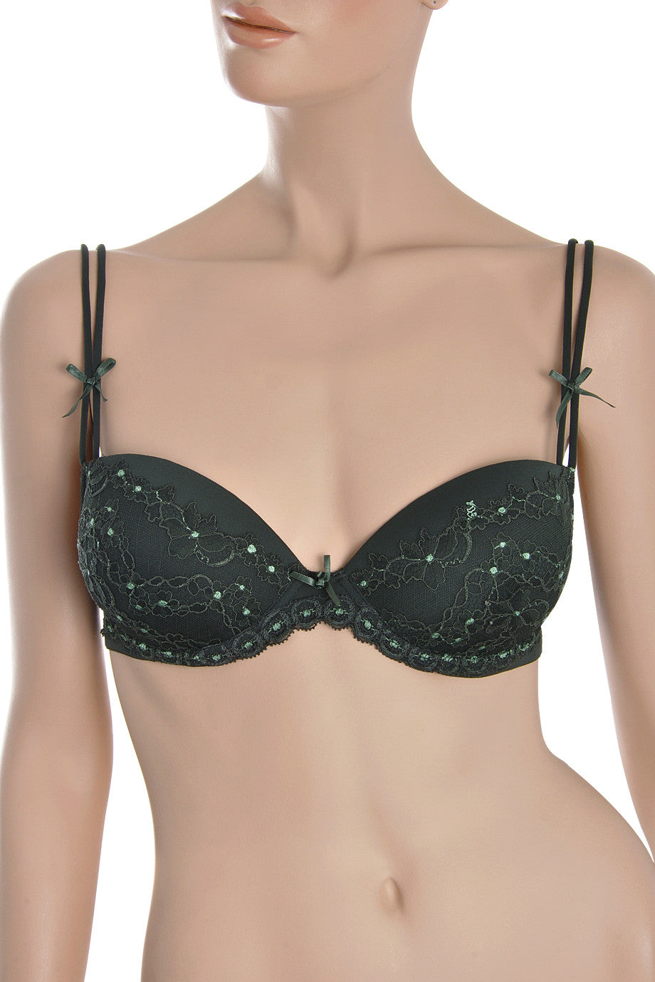 Σκούρο Πράσινο Σουτιέν - Cotton Club | Γυναικεία Εσώρουχα