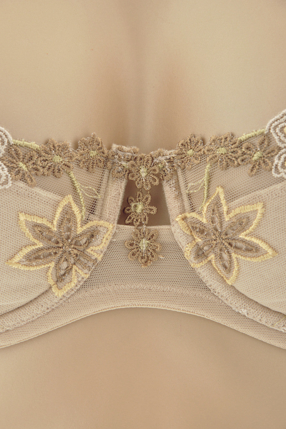 Μπεζ Σουτιέν Με Δαντέλα - Cotton Club | Γυναικεία Εσώρουχα