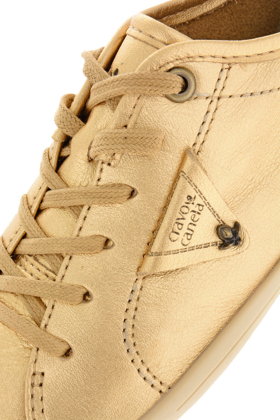 Xρυσαφί Δερμάτινα Αθλητικά Παπούτσια | Γυναικεία Παπούτσια