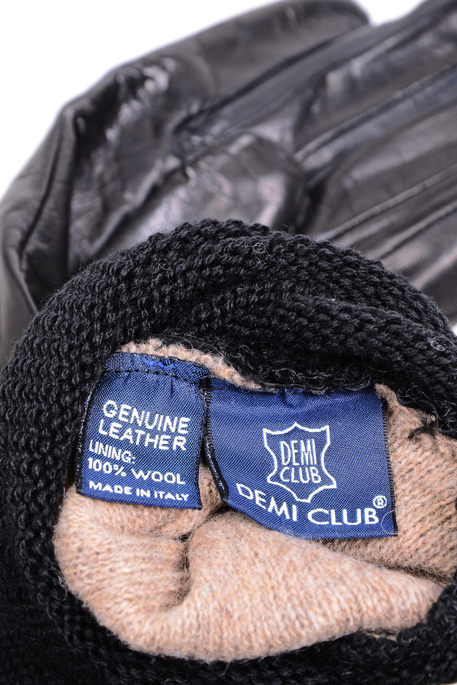 Μακριά Μαύρα Δερμάτινα Γάντια - Demi | Γυναικεία Γάντια