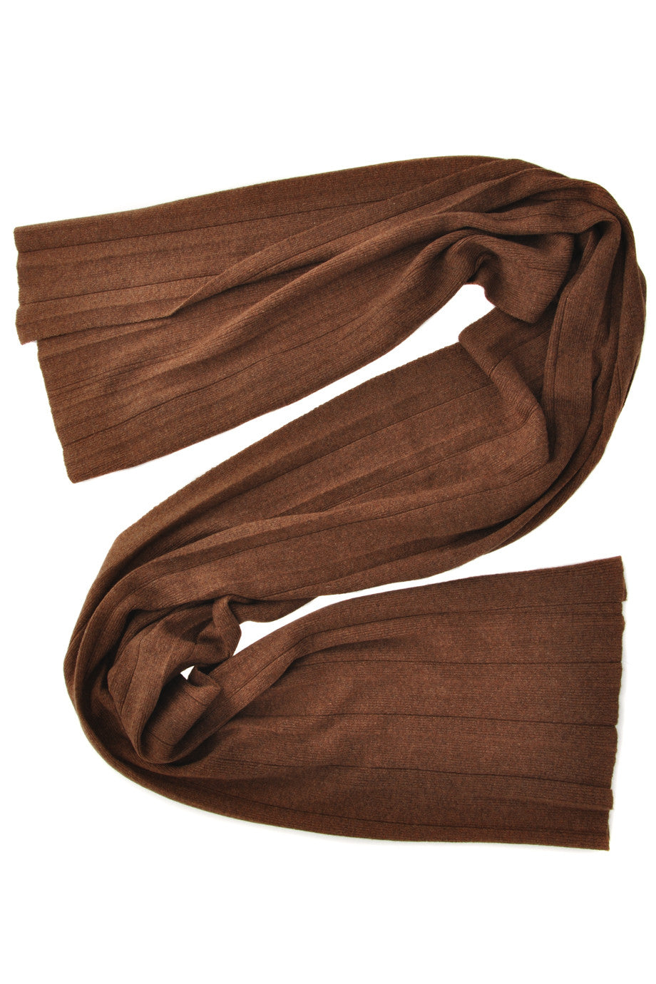 FOGAL 484 TEMPTATION Brown Cashmere Scarf
