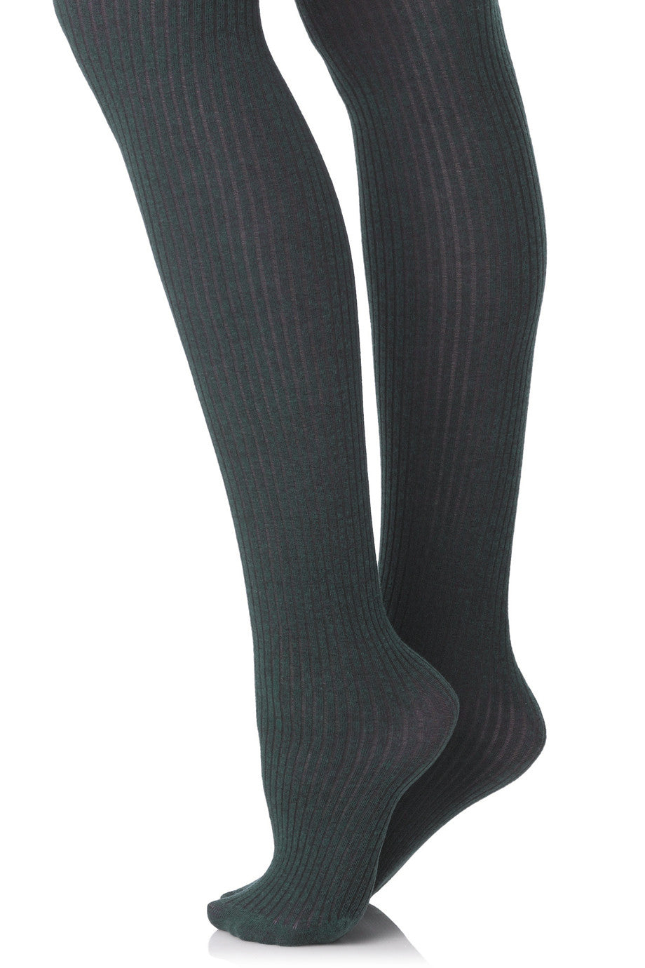 FOGAL 498 COTTON RIB 120 Brown Striped Tights