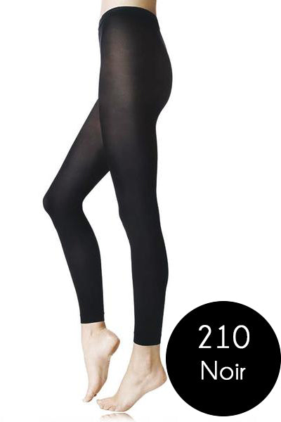 FOGAL 537 Μαύρο Ημιδιάφανο Κολάν