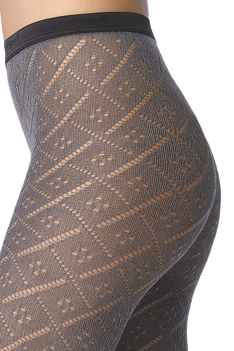 FOGAL 592 SOFTNESS Γκρι Πλεκτό Καλσόν