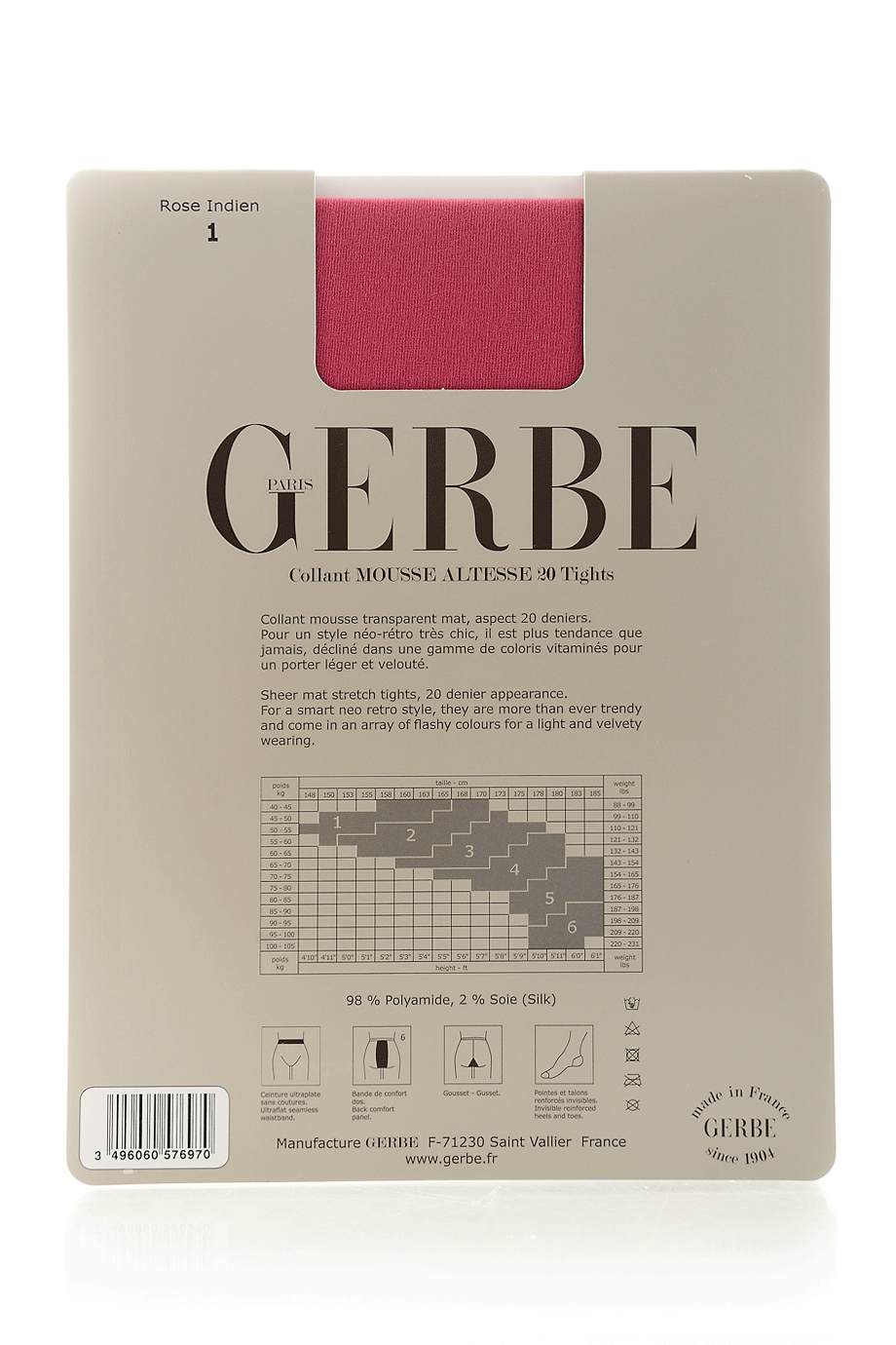 GERBE MOUSSE ALTESSE 20 Πετρόλ Καλσόν
