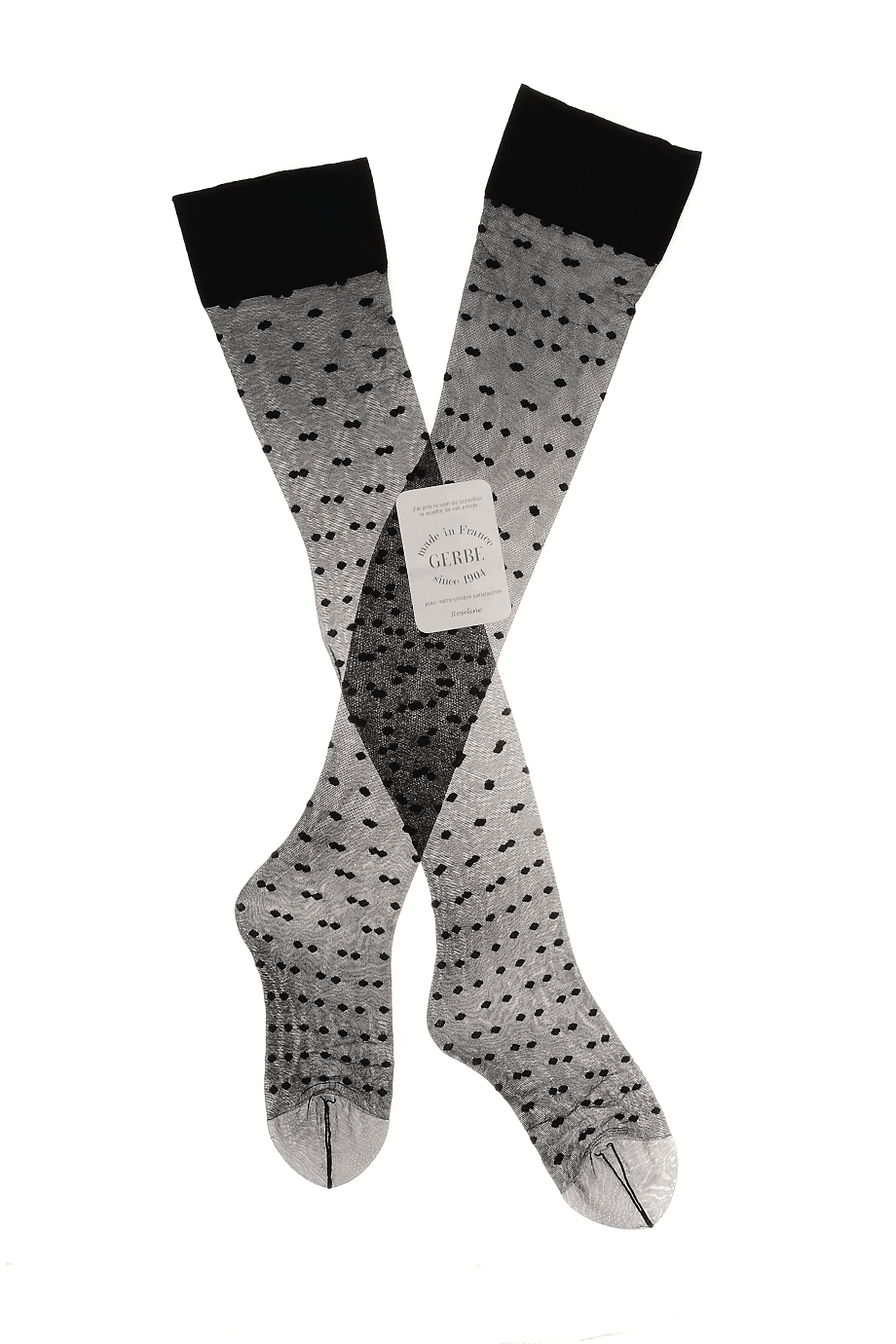 GERBE PARISIENNE Μαύρες Καλτσοδέτες