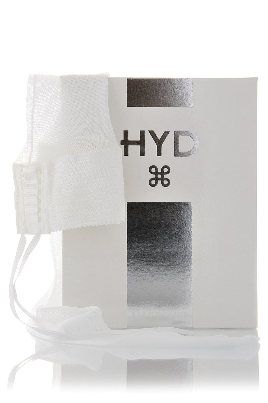 HYD VOILE Λευκές Καλτσοδέτες