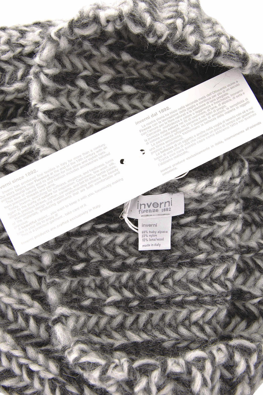 EVEREST Gray Wool Scarf