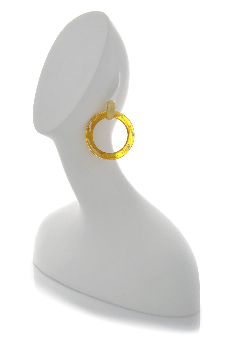Επίχρυσα Σκουλαρίκια με Ταρταρούγα - Kenneth Jay Lane | Κοσμήματα