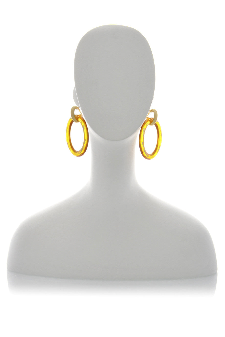 Επίχρυσα Σκουλαρίκια με Ταρταρούγα - Kenneth Jay Lane | Κοσμήματα