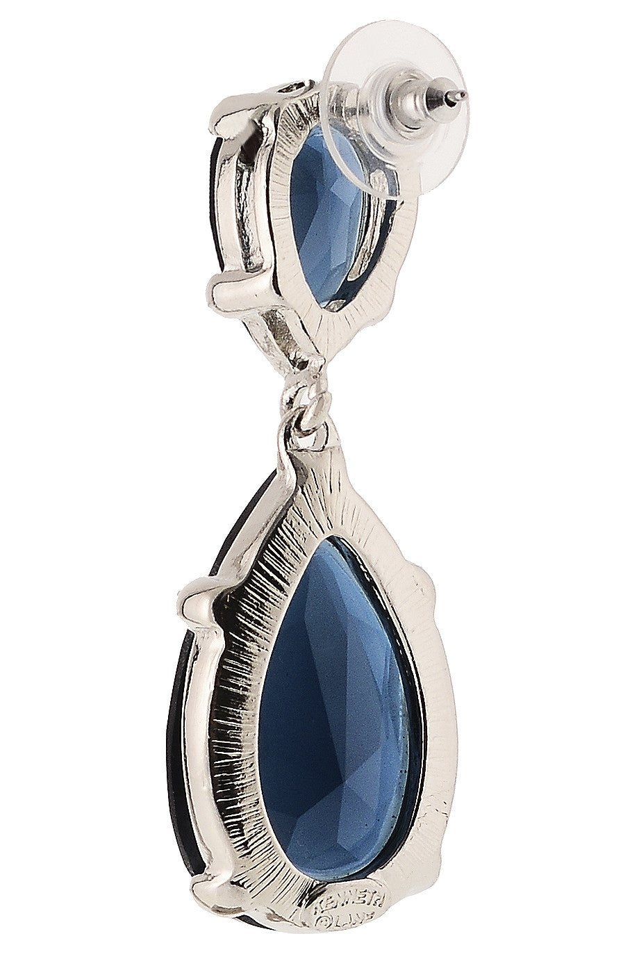 Σκουλαρίκια με Μπλε Κρύσταλλα - Kenneth Jay Lane | Κοσμήματα