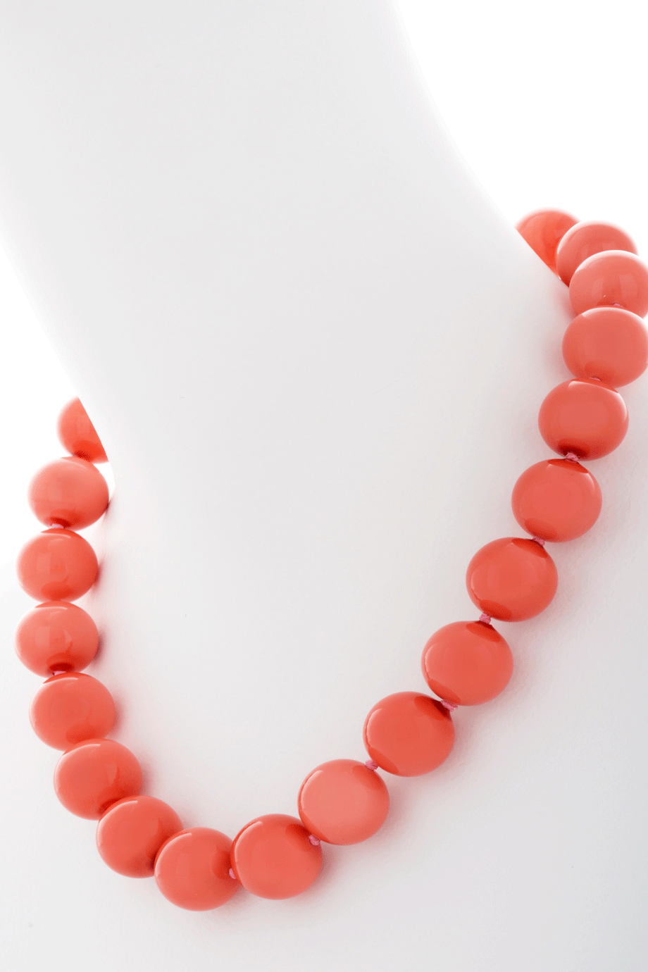 Κοραλλί Κολιέ με Χάντρες - Kenneth Jay Lane | Κοσμήματα