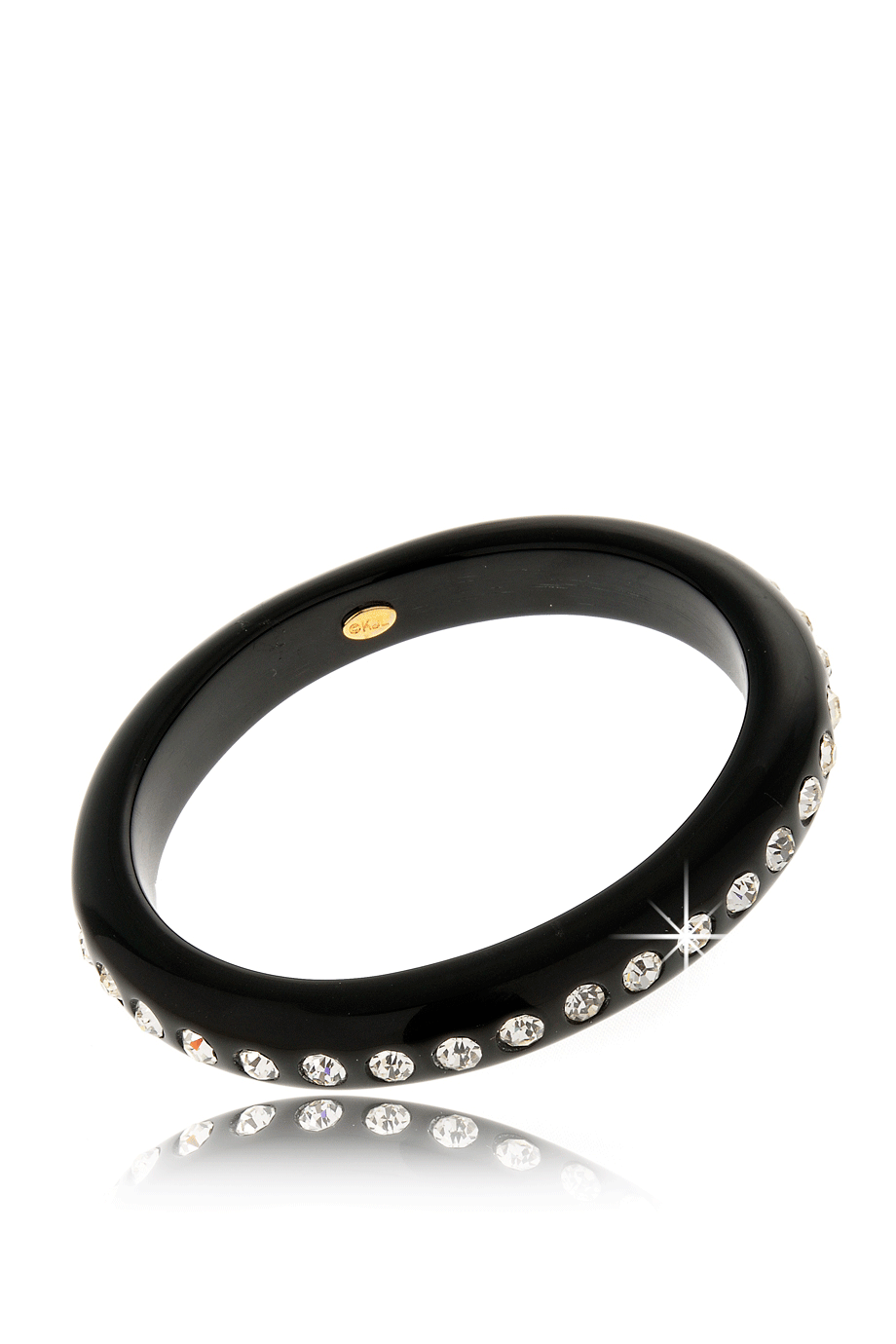 Μαύρο Βραχιόλι με Κρύσταλλα - Kenneth Jay Lane | Κοσμήματα