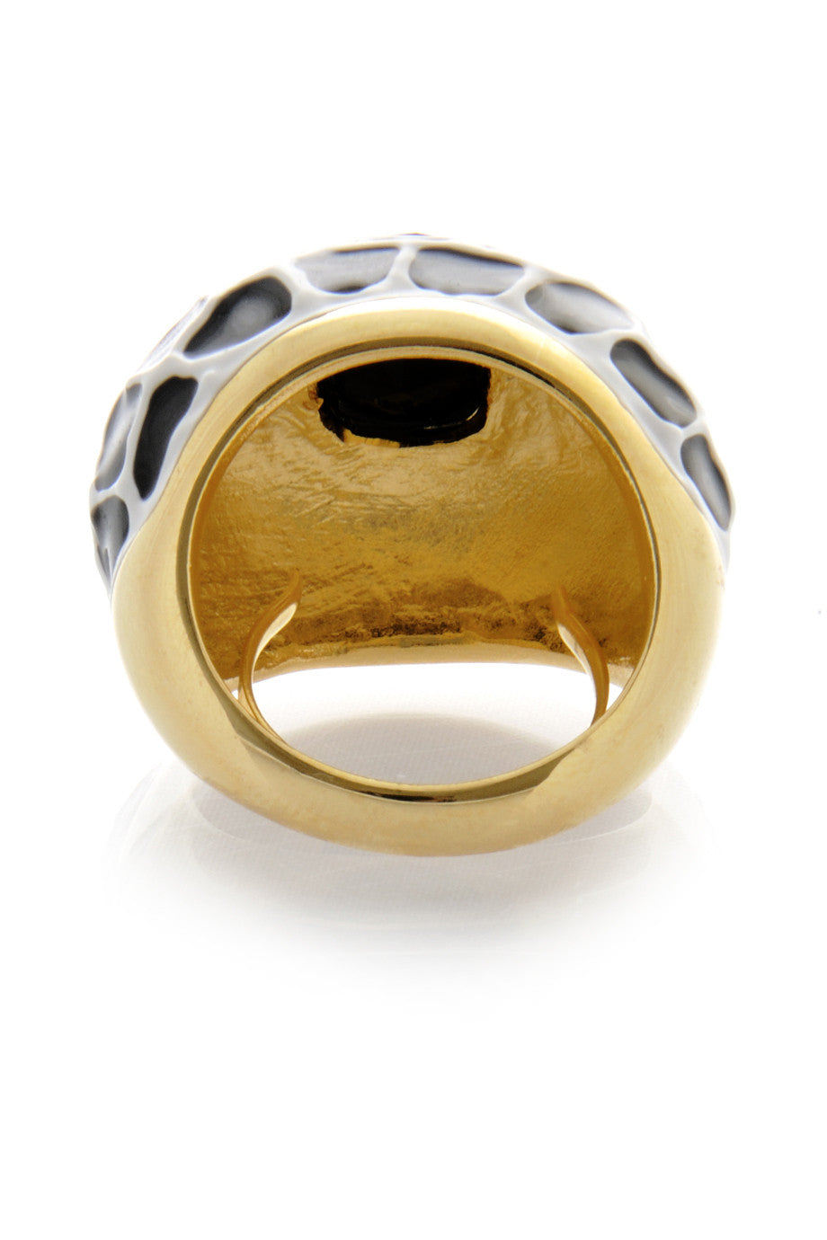 Μαύρο Λευκό Δαχτυλίδι - Kenneth Jay Lane | Κοσμήματα