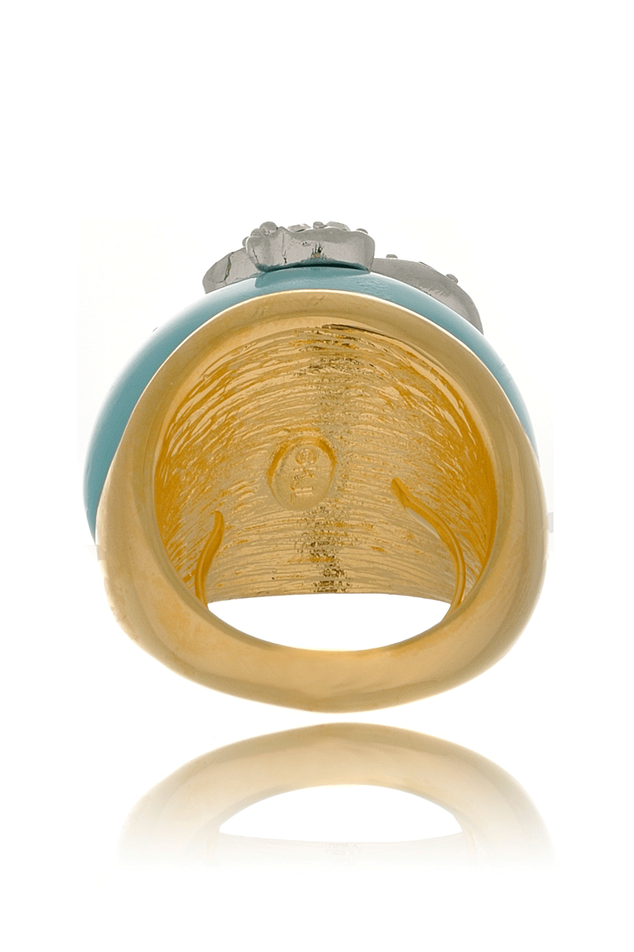 Snake Τιρκουάζ Δαχτυλίδι με Φίδι- Kenneth Jay Lane | Κοσμήματα