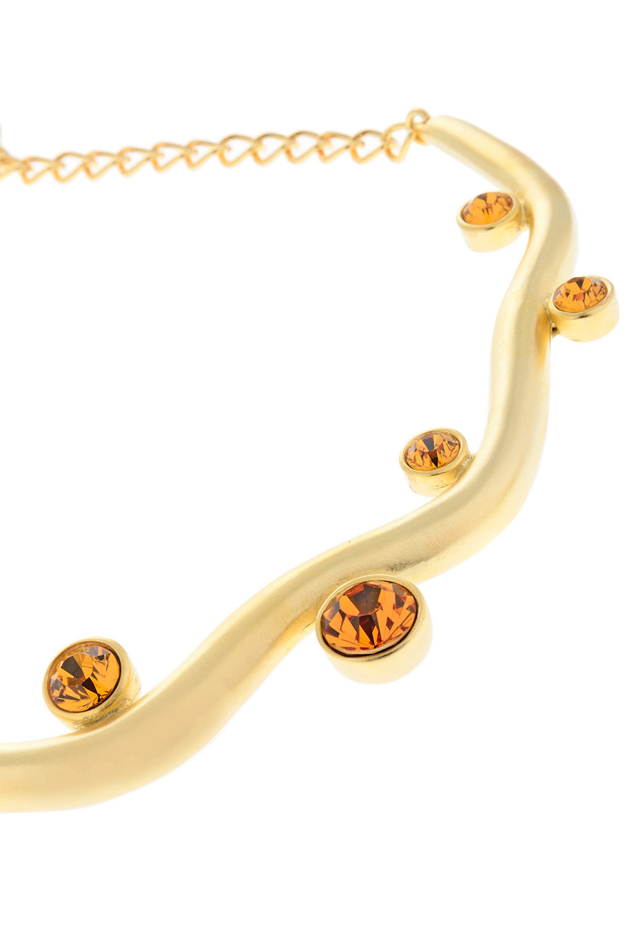 Χρυσό Κολιέ με Κρύσταλλα - Kenneth Jay Lane | Κοσμήματα